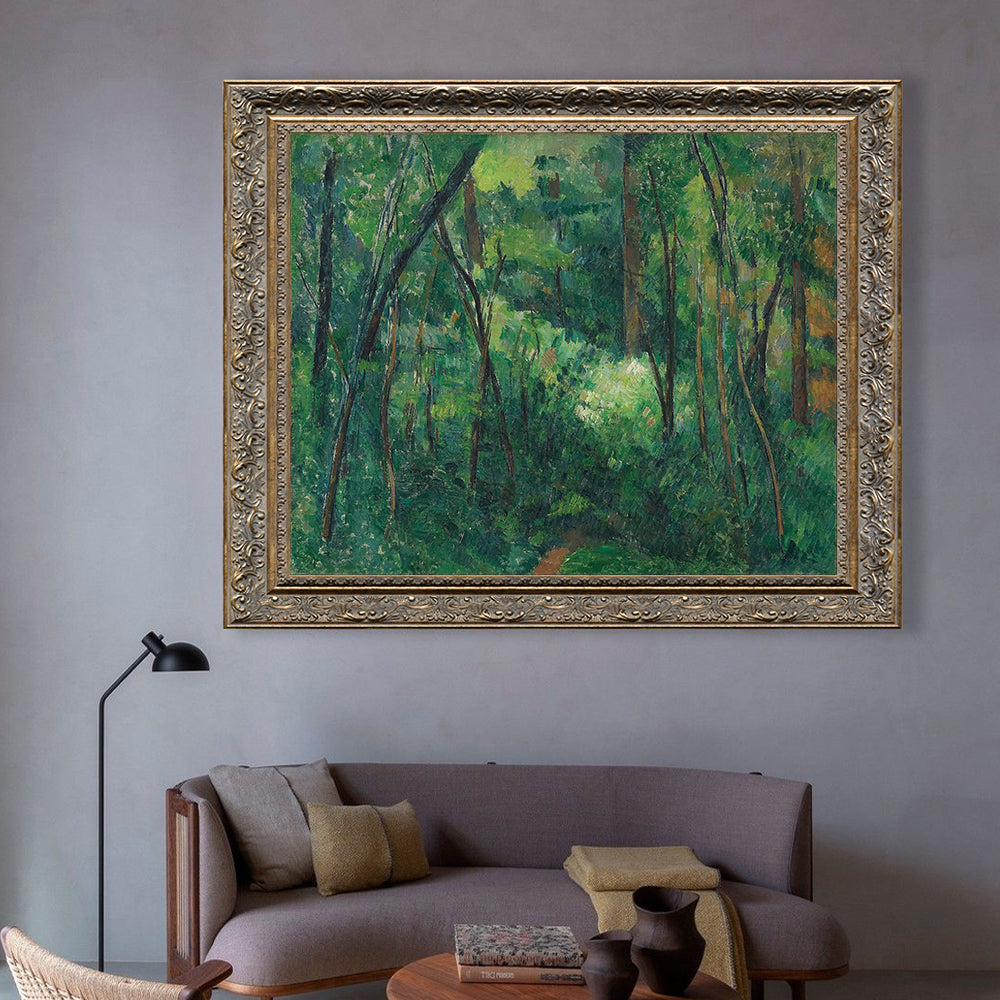 The Forest By Paul Cézanne