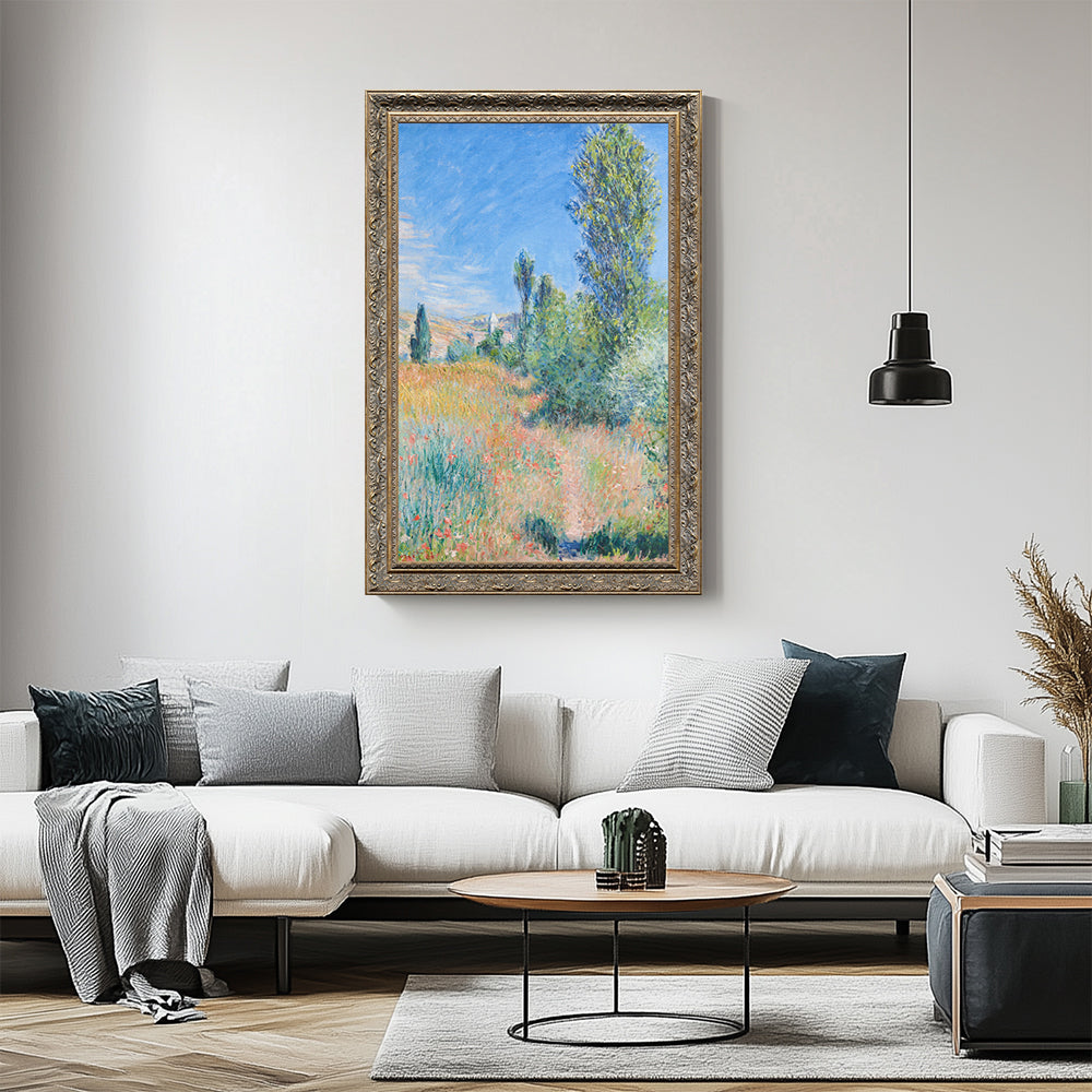 Landscape On The Ile Saint-Martin By Claude Monet