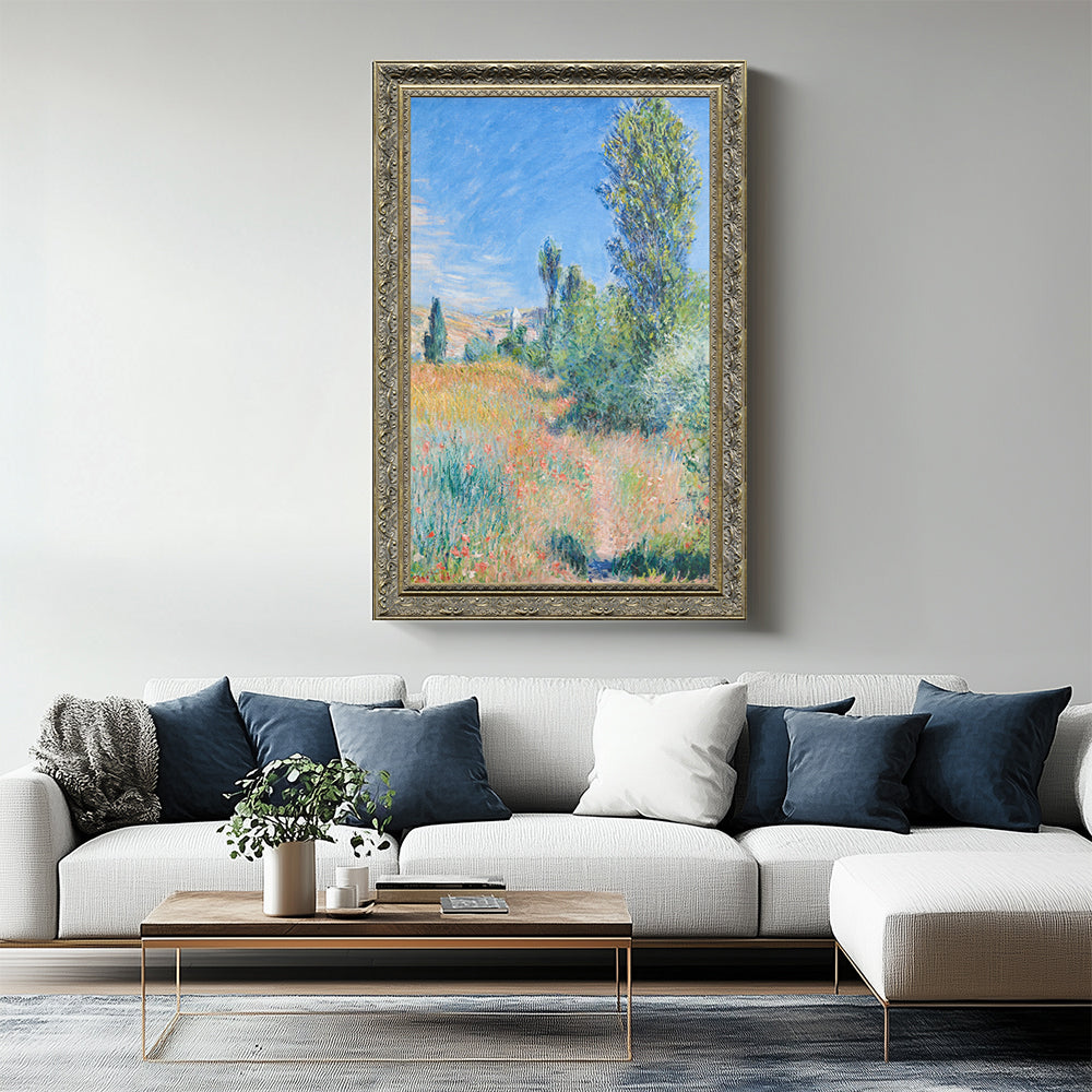 Landscape On The Ile Saint-Martin By Claude Monet