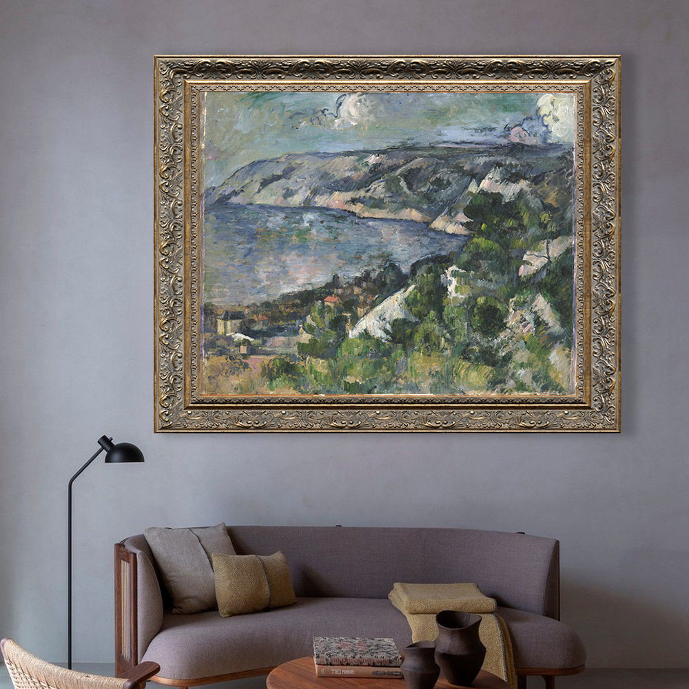 The Bay Of L'Estaque By Paul Cézanne