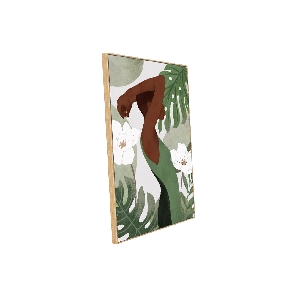 Modern Botanical Canvas Wall Art