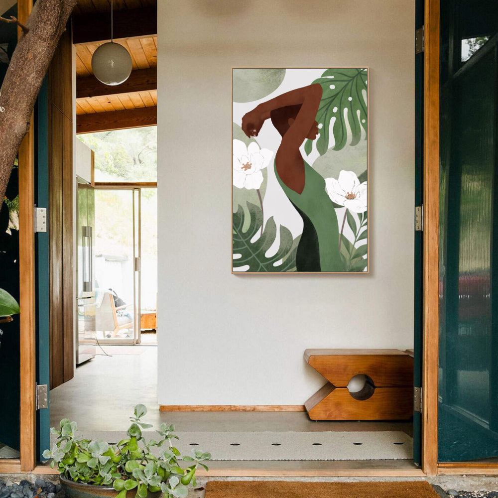 Modern Botanical Canvas Wall Art