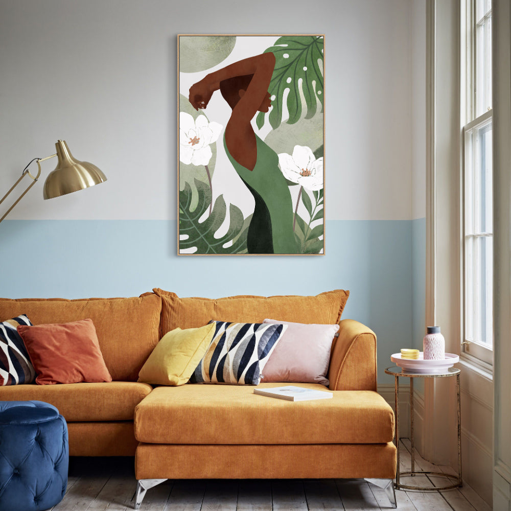 Modern Botanical Canvas Wall Art