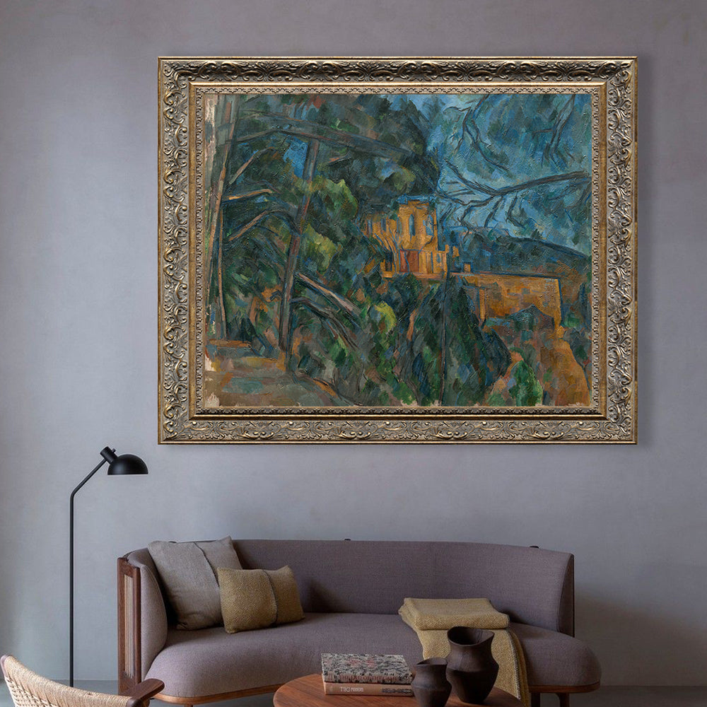 The Château's Secret By Paul Cézanne