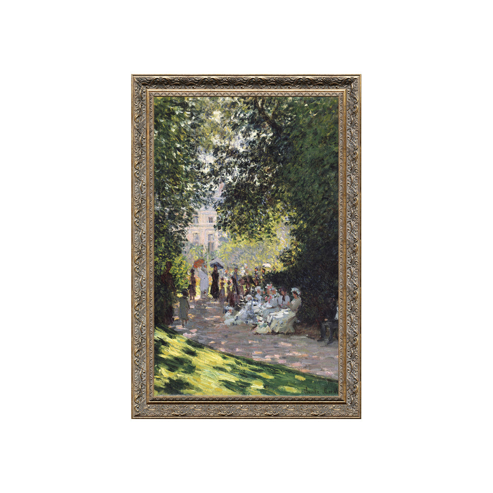"The Parc Monceau" By Claude Monet