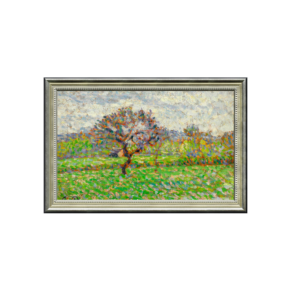 The Orchard At Eragny By Camille Pissarro