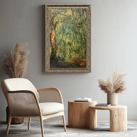 "Weeping Willow" By Claude Monet