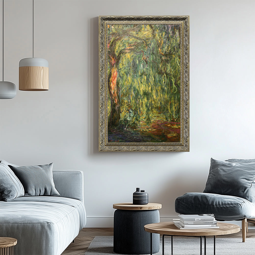 "Weeping Willow" By Claude Monet