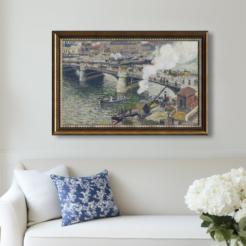 The Pont De l'Europe By Camille Pissarro