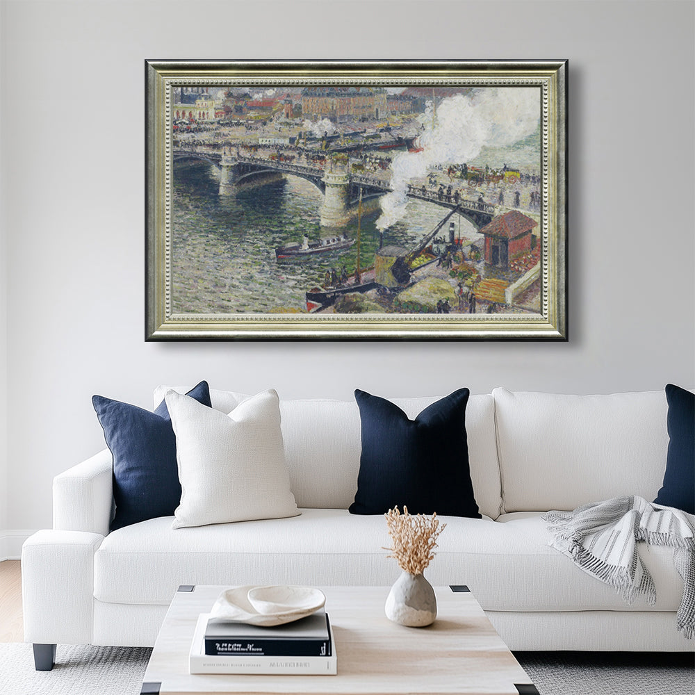 The Pont De l'Europe By Camille Pissarro