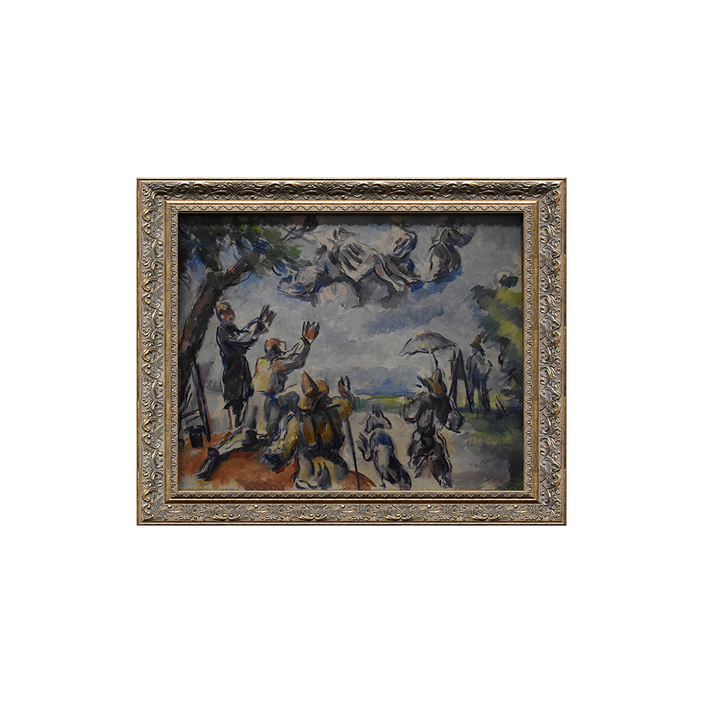 The Apotheosis Of Delacroix By Paul Cézanne