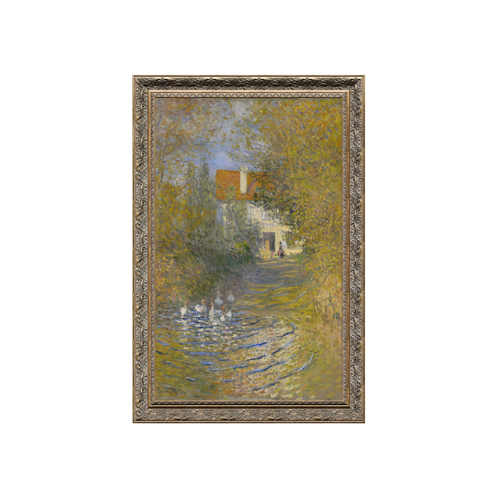 Claude Monet's "The Duck Pond"