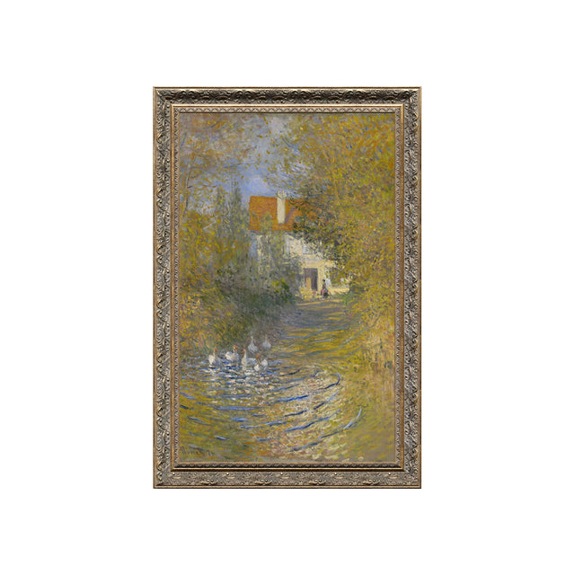 Claude Monet's "The Duck Pond"