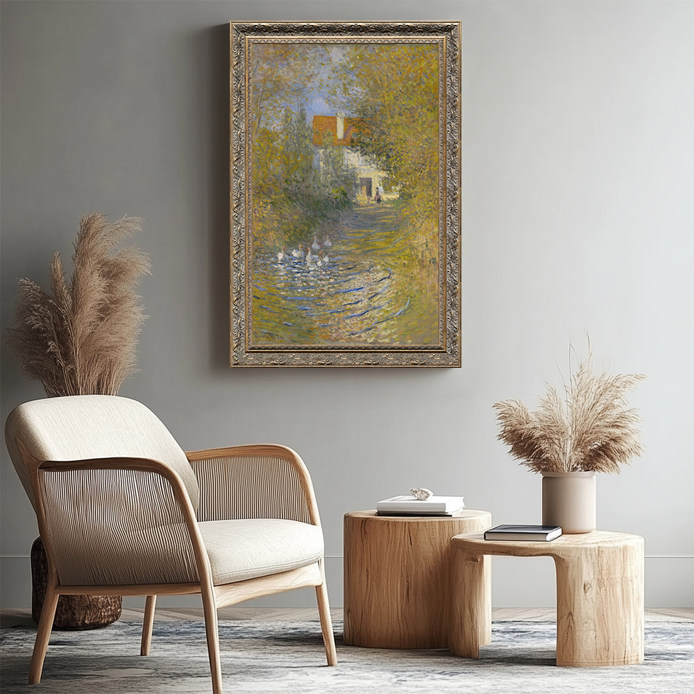 Claude Monet's "The Duck Pond"