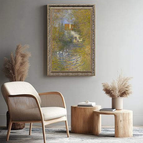 Claude Monet's "The Duck Pond"