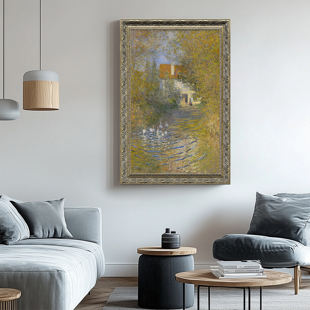 Claude Monet's "The Duck Pond"