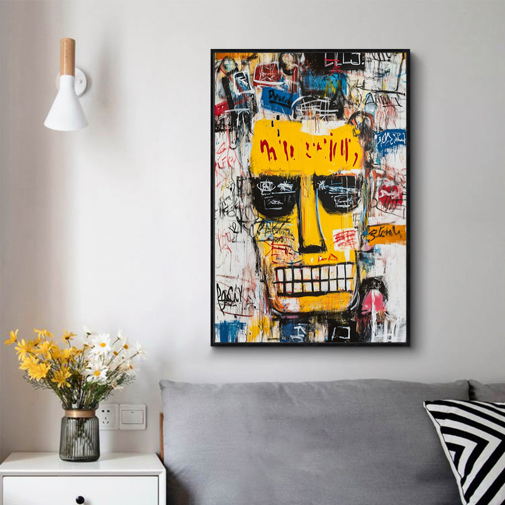 Urban Vibes: Graffiti-Inspired Canvas Wall Art