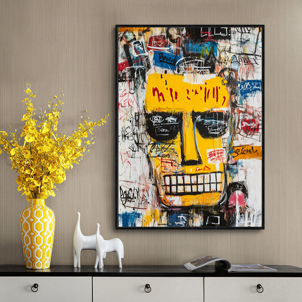 Urban Vibes: Graffiti-Inspired Canvas Wall Art