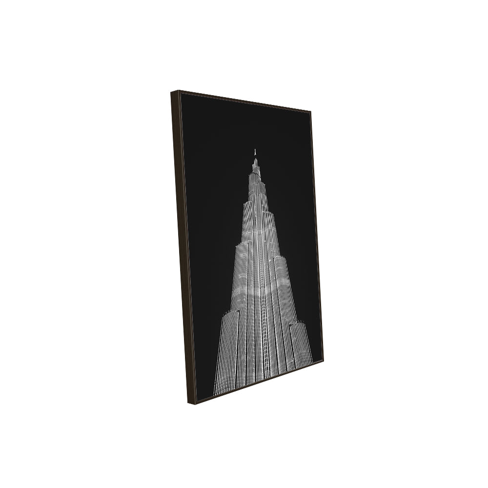 Monochrome Majesty Canvas Wall Art