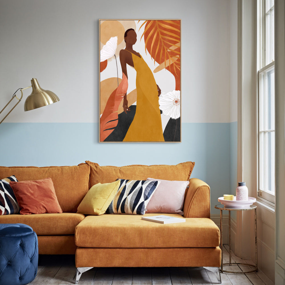 Tropical Elegance Canvas Wall Art