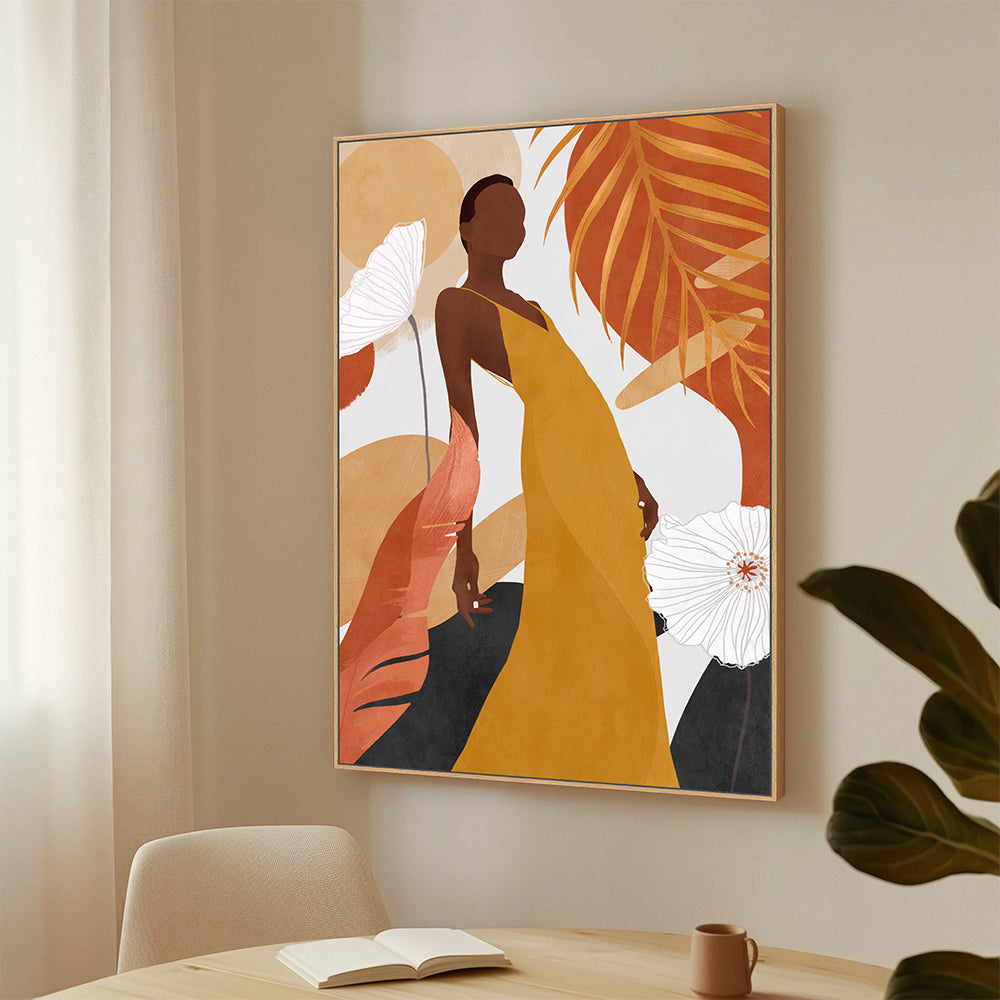 Tropical Elegance Canvas Wall Art