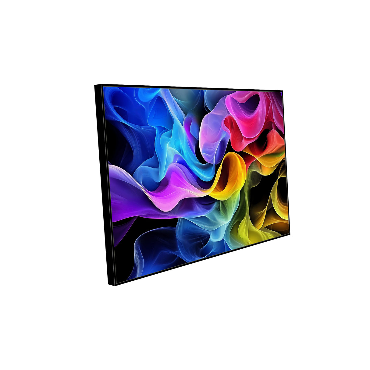 Vivid Waves Of Imagination Canvas Wall Art