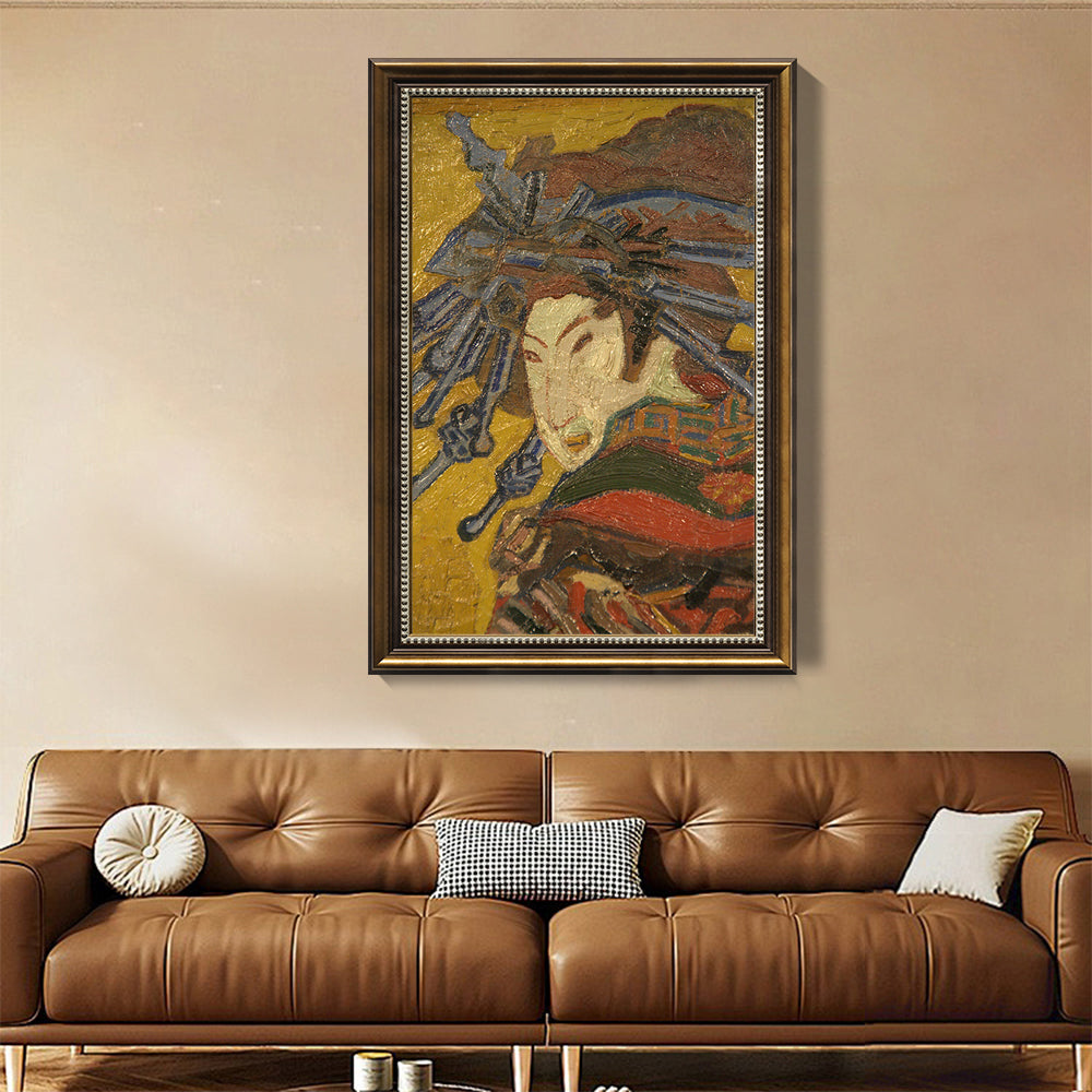 Courtesan: After Eisen by Vincent van Gogh