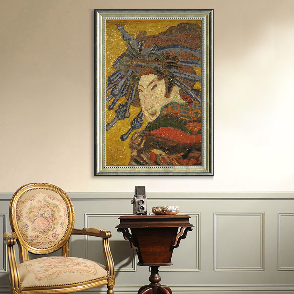 Courtesan: After Eisen by Vincent van Gogh