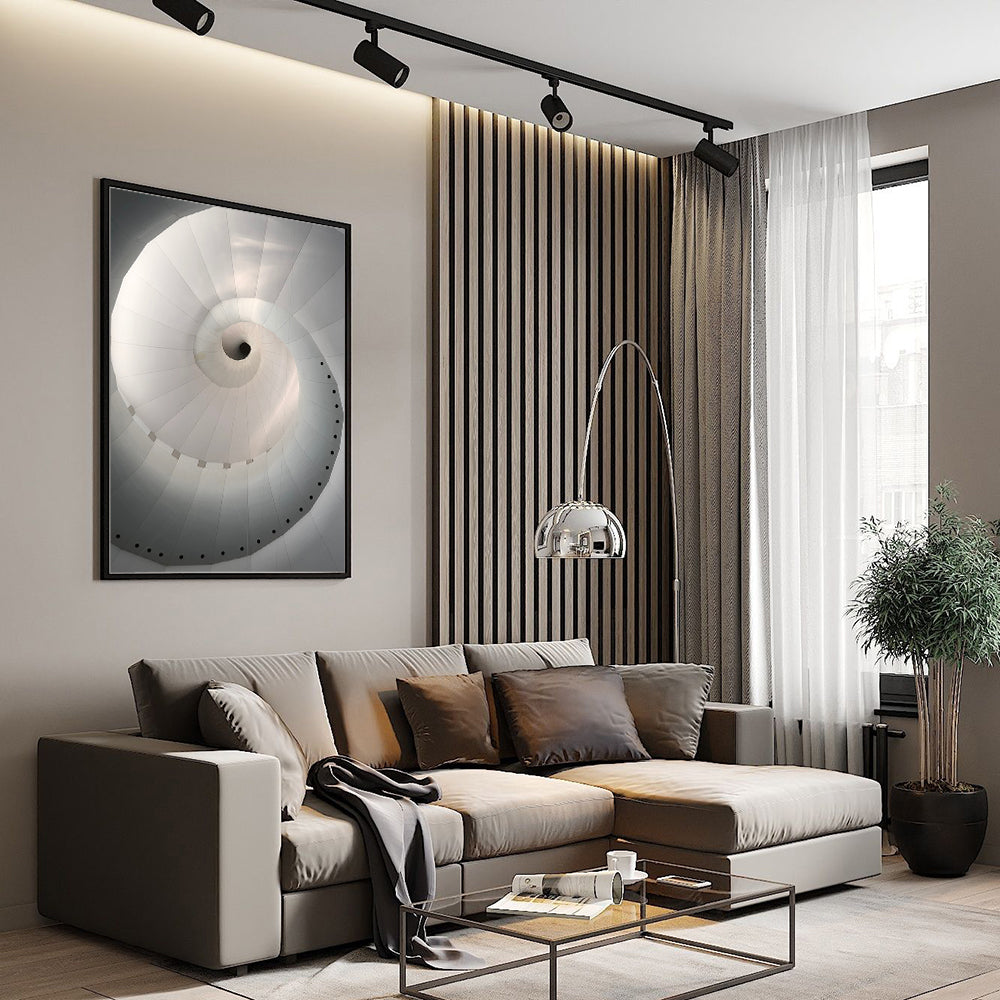 Spiral Elegance Canvas Wall Art