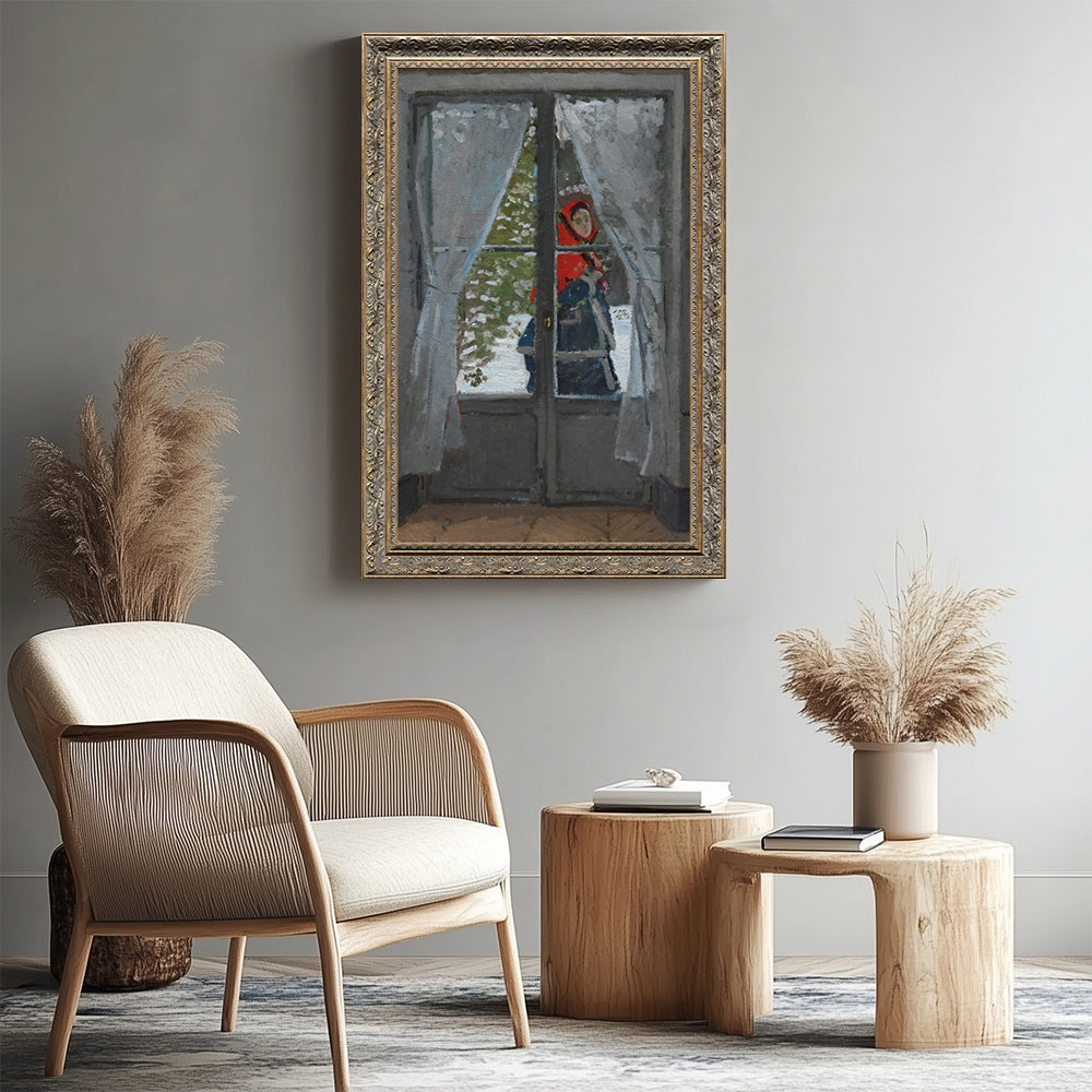 "The Red Kerchief" By Claude Monet