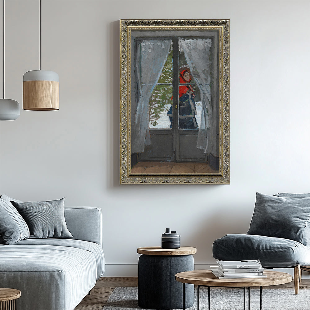 "The Red Kerchief" By Claude Monet