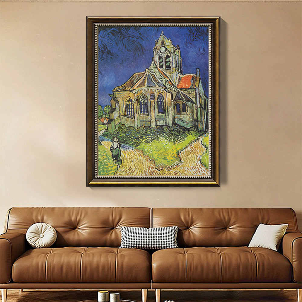 The Church At Auvers By Van Gogh