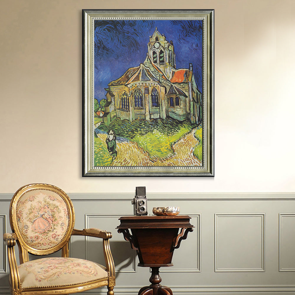 The Church At Auvers By Van Gogh
