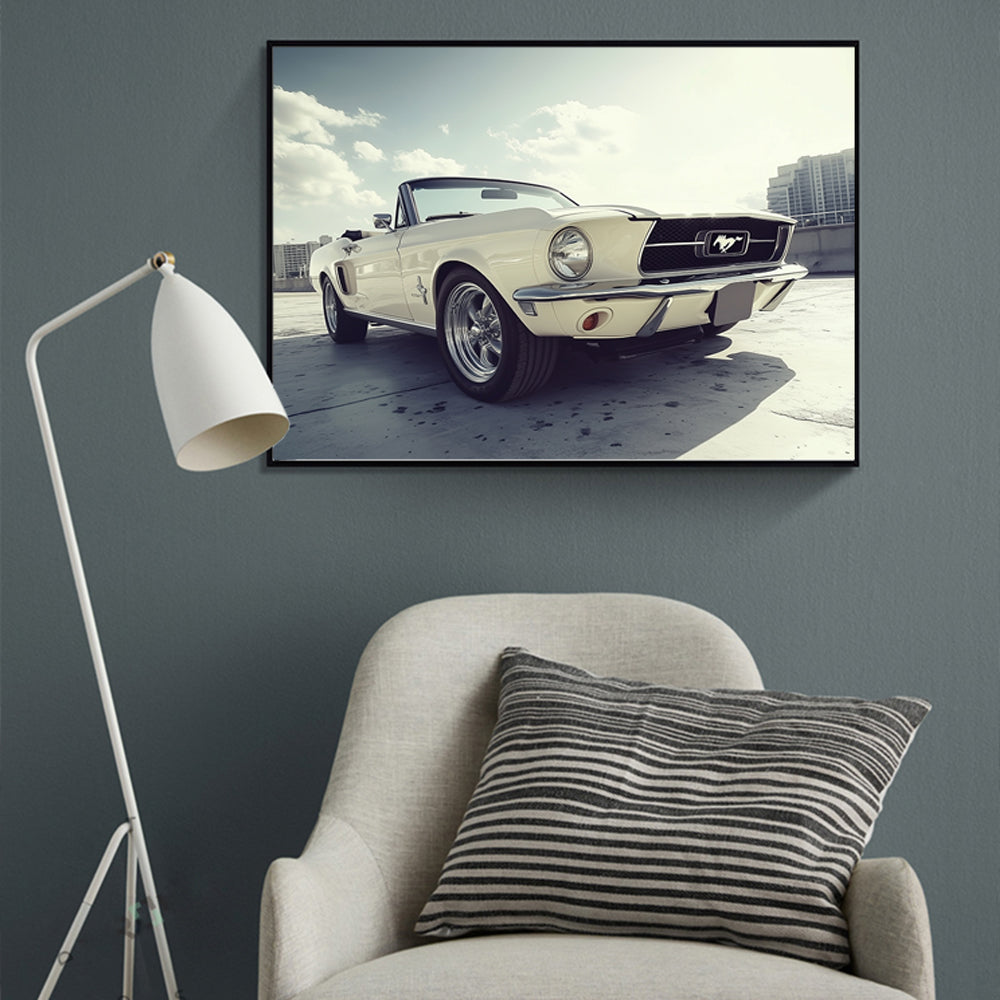 Classic Convertible Canvas Wall Art
