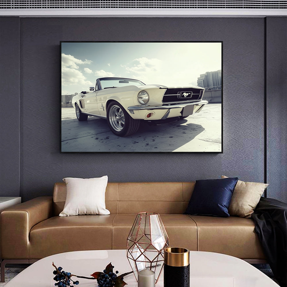 Classic Convertible Canvas Wall Art