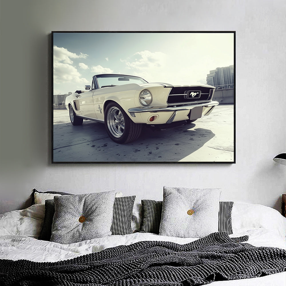 Classic Convertible Canvas Wall Art