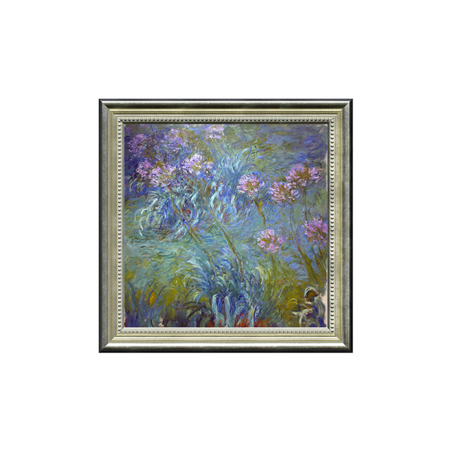 "Agapanthus" By Claude Monet