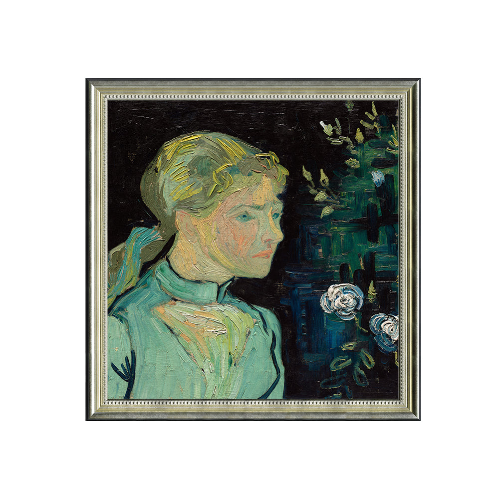 Portrait Of Adeline Ravoux By Vincent Van Gogh