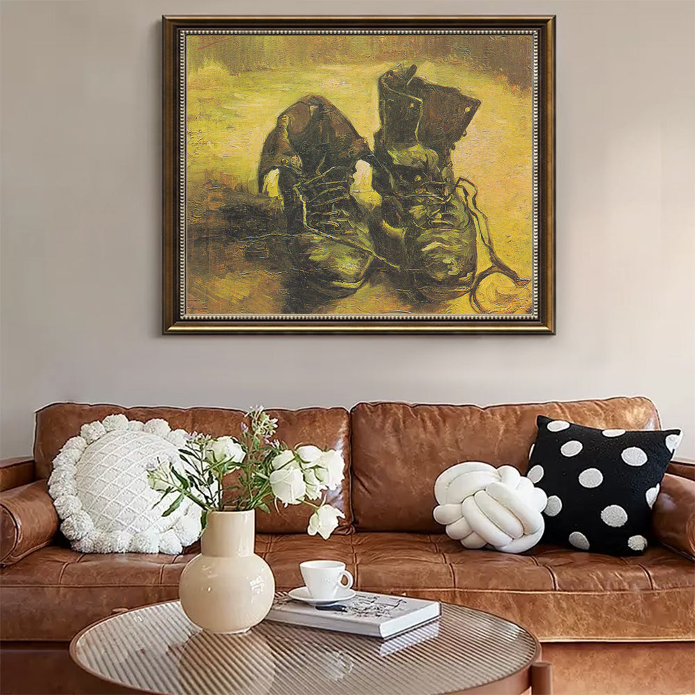 A Pair Of Shoes By Vincent Van Gogh