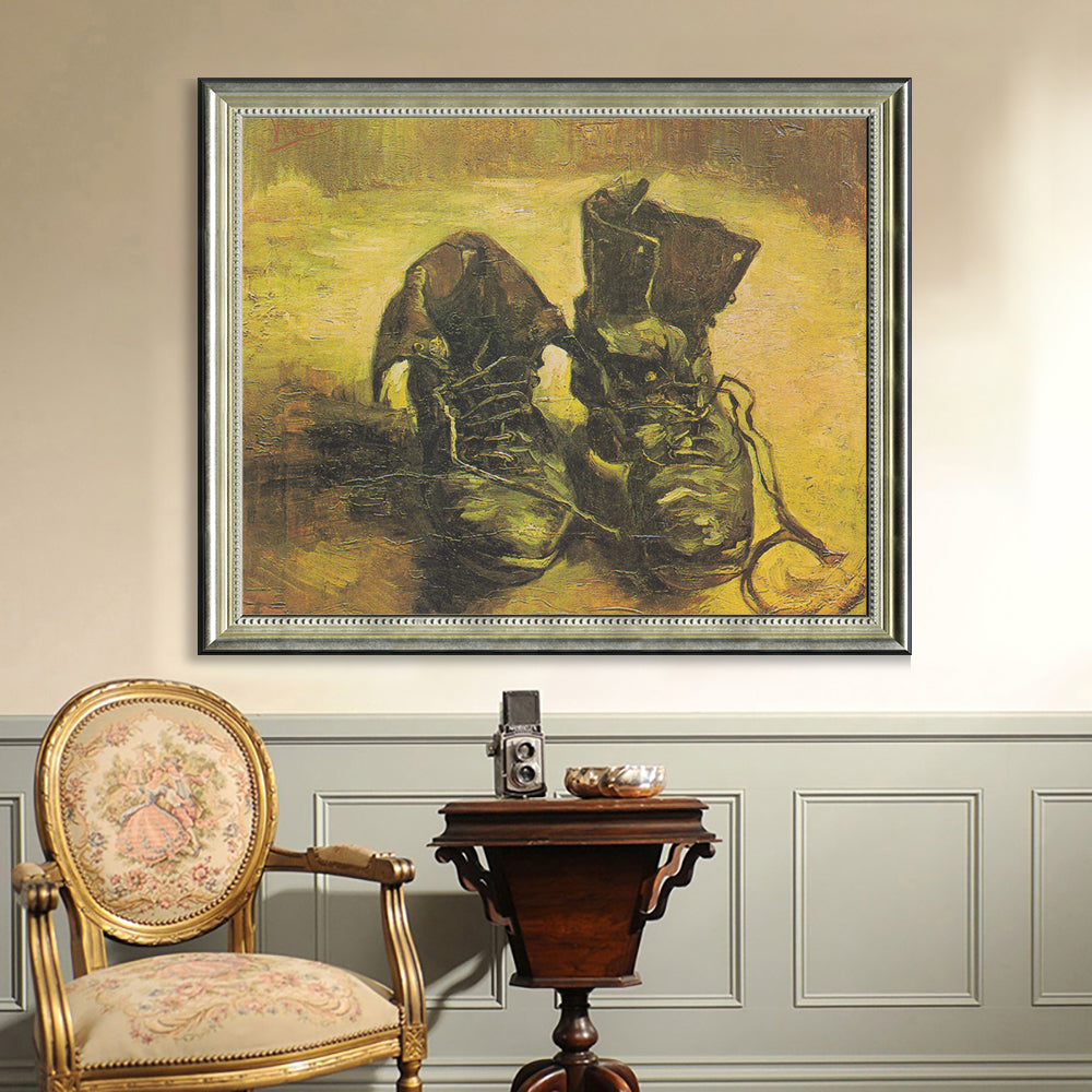 A Pair Of Shoes By Vincent Van Gogh