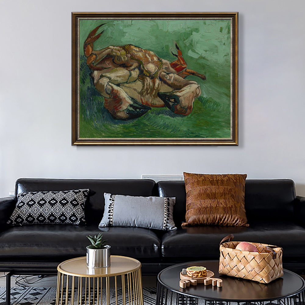 Crab On Its Back By Vincent Van Gogh