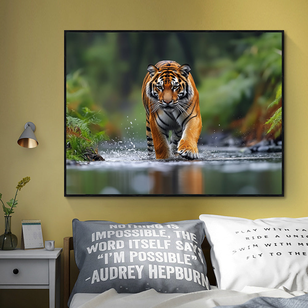 Majestic Tiger Canvas Wall Art