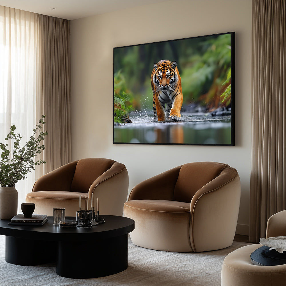 Majestic Tiger Canvas Wall Art