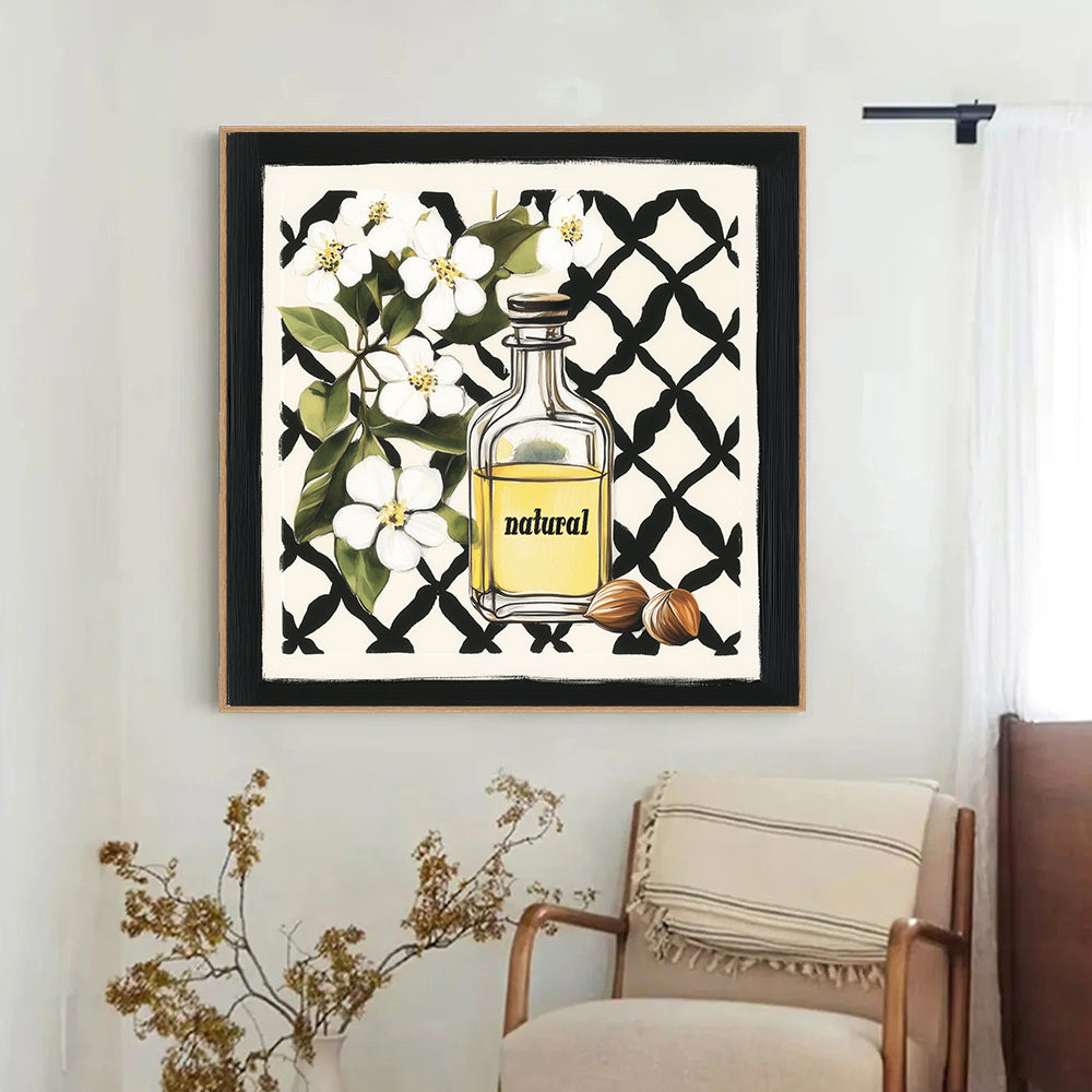 Natural Essence Botanical Canvas Wall Art