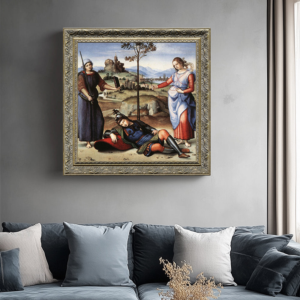 The Knight's Dream By Raphael