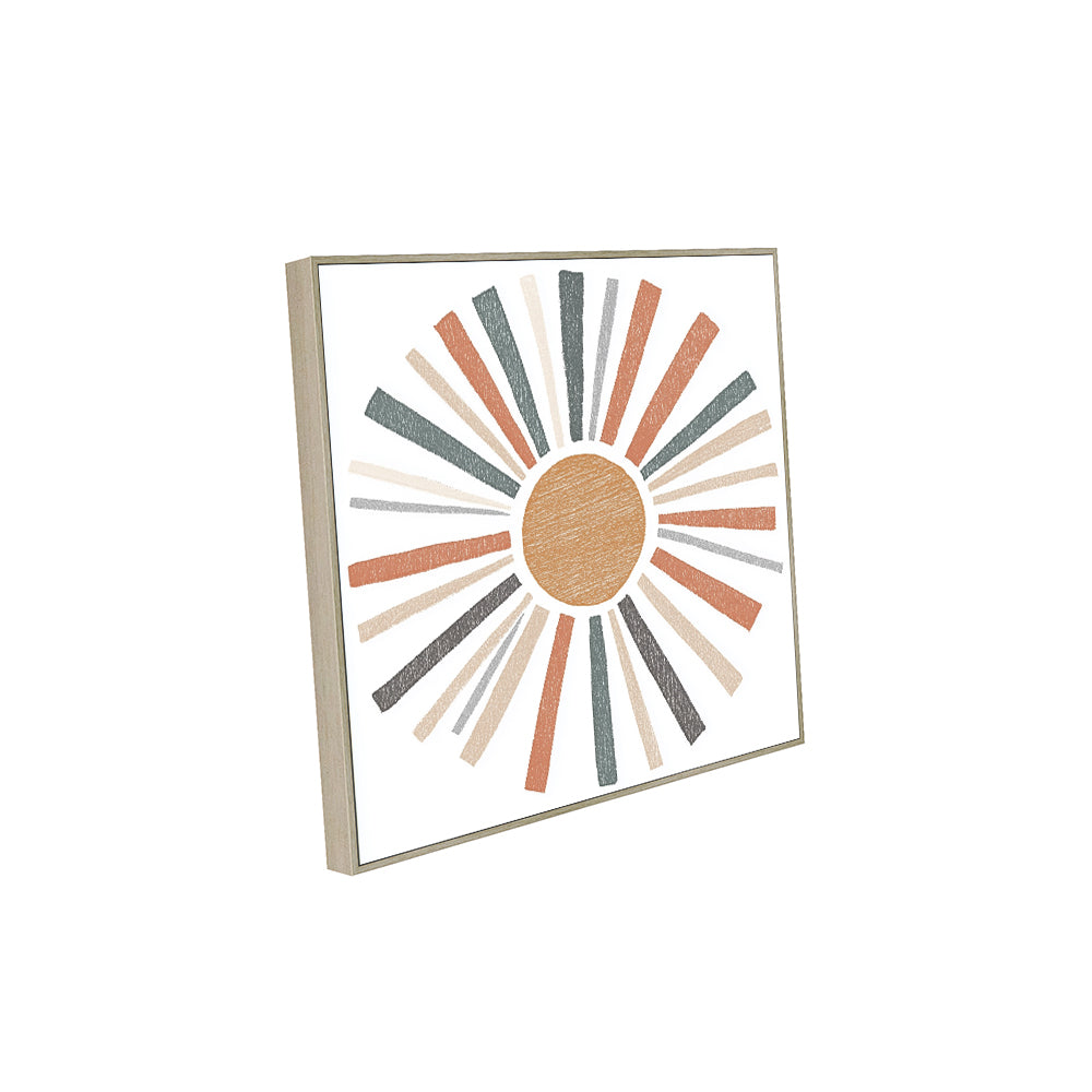 Sunburst – Modern Boho Décor Canvas Wall Art