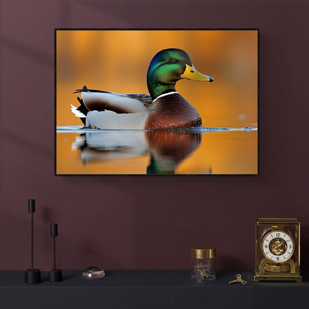 Majestic Mallard Duck Canvas Wall Art