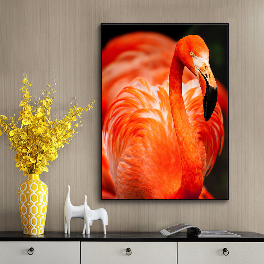 Vibrant Flamingo Canvas Wall Art