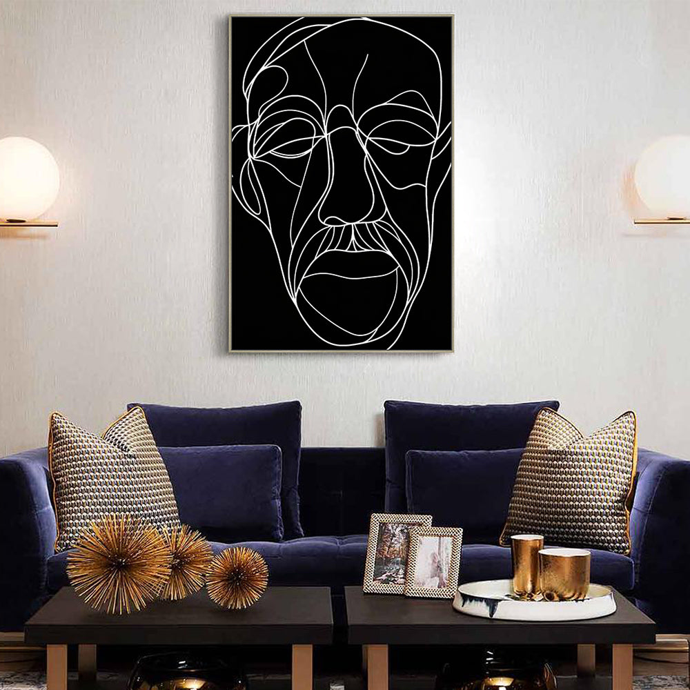 Abstract Line Art Canvas Wall Art