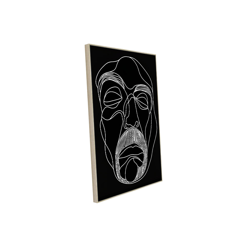 Modern Minimalist Line Art Canvas Wall Art